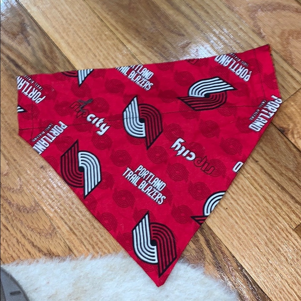basketball dog collar Portland trailblazers